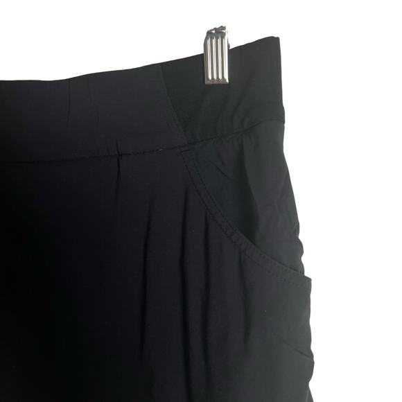 Columbia Anytime Black Casual Side Cinch UPF Mini Skort Size Medium - Picture 6 of 10
